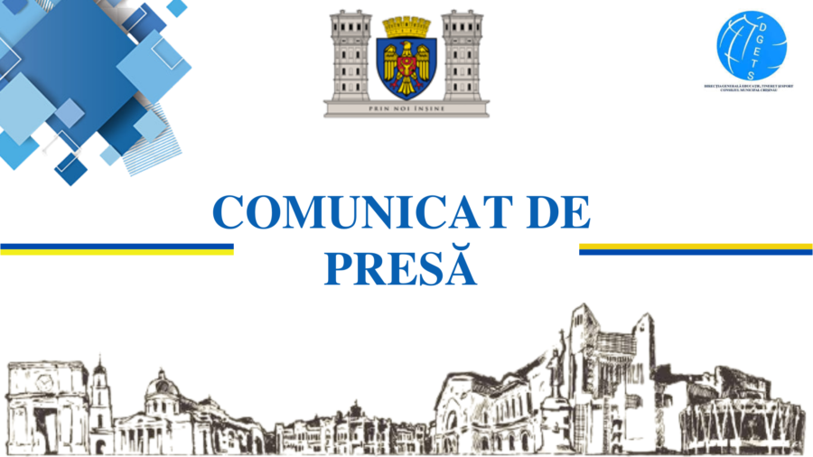 COMUNICAT DE PRESĂ cu privire la alimentația copiilor în instituțiile de învățământ general din municipiul Chișinău