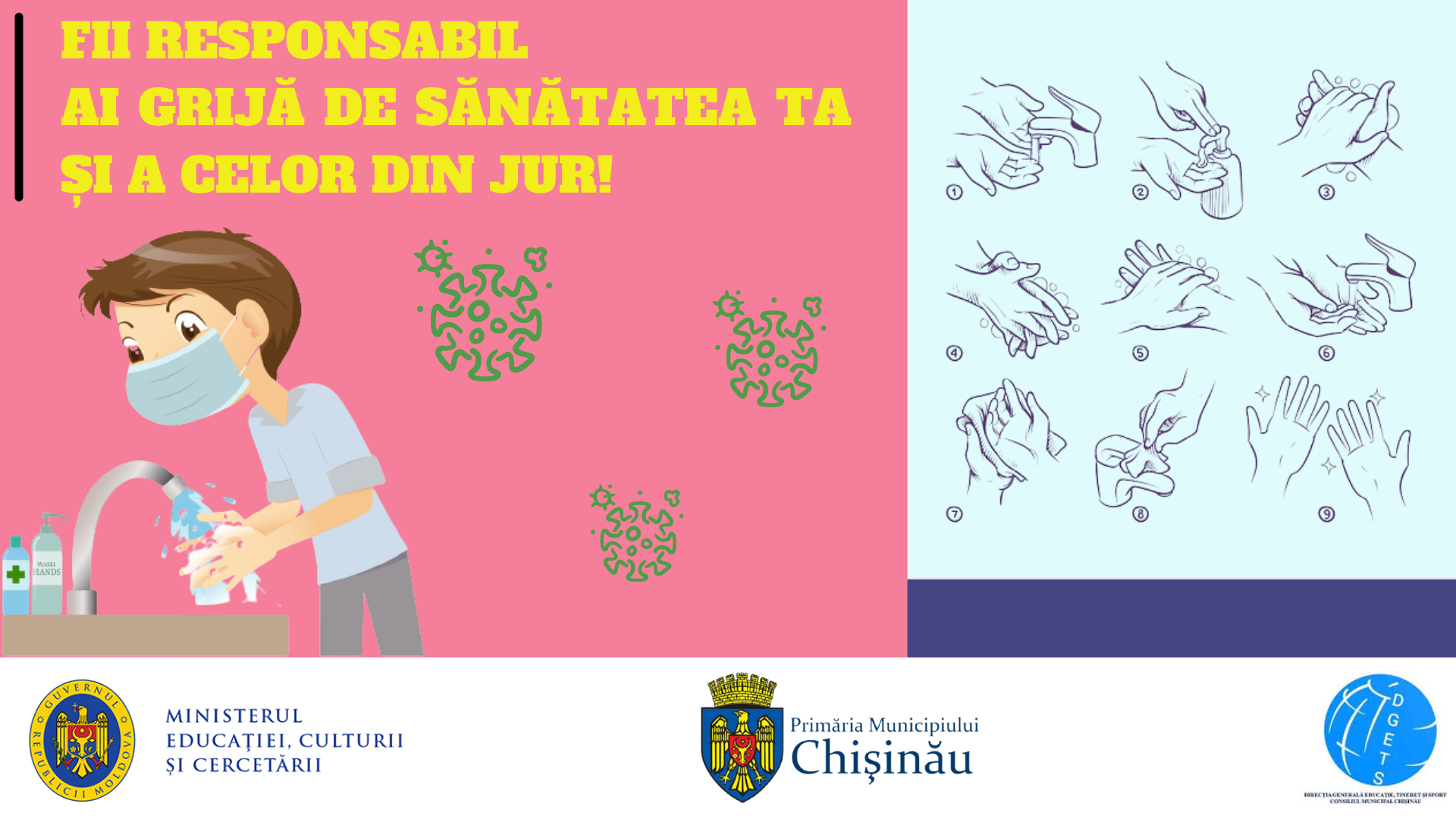 Fii responsabil de sanatatea ta si a celor din jur!