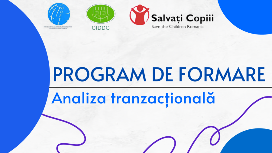 Programul de formare: Analiza tranzacțională